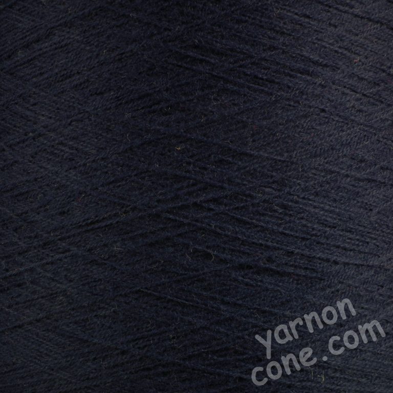 2/30s high bulk acrylic machine knitting yarn on cone 1 2 ply soft navy blue