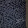 Double knitting DK soft pure cotton yarn on cone hand machine knitting weaving crochet indigo blue