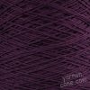 Double knitting DK soft pure cotton yarn on cone hand machine knitting weaving crochet purple