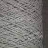 Double knitting DK soft pure cotton yarn on cone hand machine knitting weaving crochet silver grey