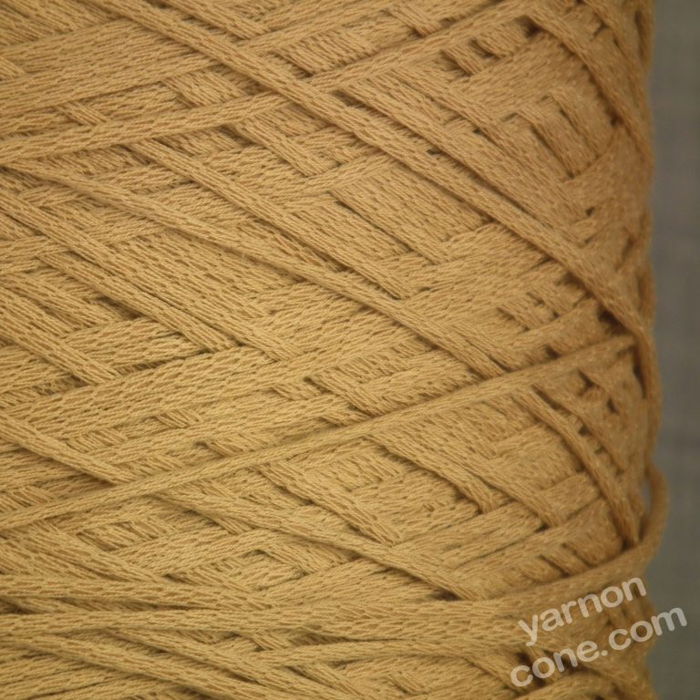 Peruvian Pima cotton 4 ply soffio soft cotton yarn on cone knit crochet weave light brown