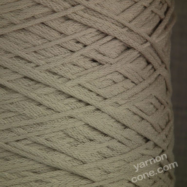 Peruvian Pima cotton 4 ply soffio soft cotton yarn on cone knit crochet weave light brown