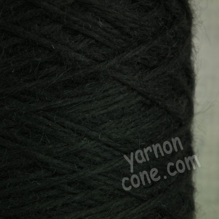 alpaca merino wool yarn aran weight soft knitting black