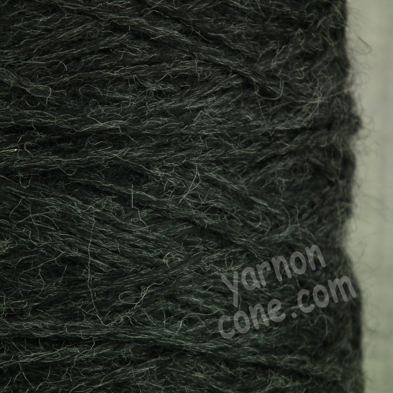 alpaca wool blend aran weight double knitting dk dark grey charcoal cone