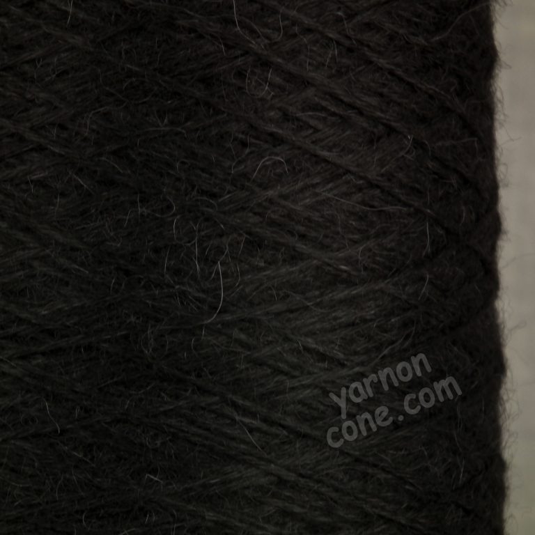 pure baby alpaca yarn babyissimo 4 ply knitting weaving softyarn on cone black charcoal