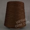 cashmere cotton soft yarn on cone 4 ply knitting weaving crochet luxury UK chocolate brown