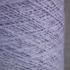 silk noil yarn on cone machine knitting yarn weaving rustic pure lilac lavender