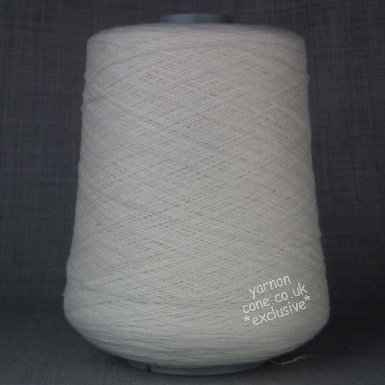 Todd & Duncan pure cashmere Coned yarn knitting yarn 2/28s NM white