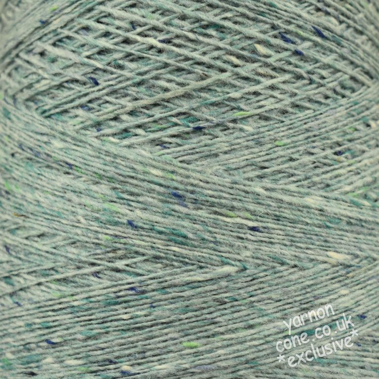 Cone of Donegal Yarns Kilcarra Tweed pure wool yarn on cone