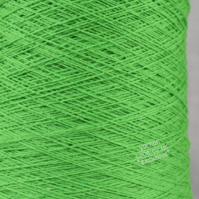 A cone of soft cashmere merino wool mix yarn on cone for machine knitting on home knitting machine